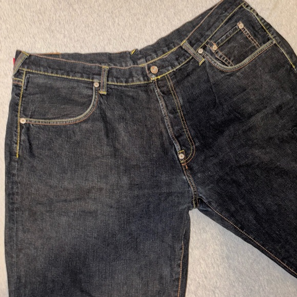 Evisu jeans size 44 green seagull - Picture 4 of 6